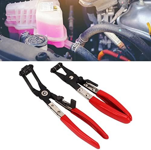 Ferramenta de remoção e instalação do alicate de braçadeiras de mangueira 2pcs Banda plana CLAMP PLIER DE PLIGER DE 45 graus CLIP PLIPLER PARA CLIP DE TIPE COMBUSTÍVEL CLIPES DE MENHA