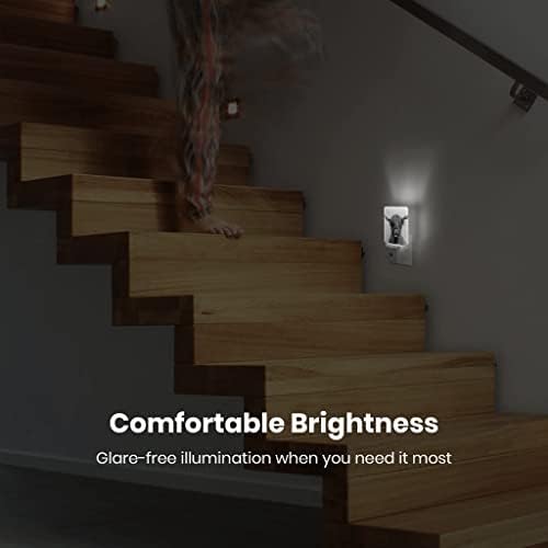 Somimosa plug-in noturno crepúsculo para o amanhecer sensor inteligente LED LED Nightlight para quarto banheiro cozinha escada