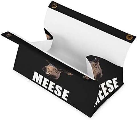 Moose Meese Box Titular Titular Capas de papel Organizador Distribuidor de papel para guardana