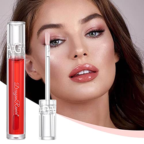 Lip Gloss Rink Mirror Water Glaz brilhante Lipset Lipsick Lip Lip Gloss Gloss Glass Lip Lip brilhante transparente Toot