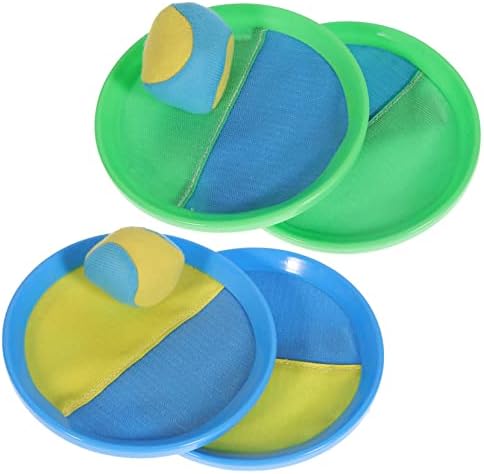 Besportble 4 conjuntos de bola pegajosa Bola de brinquedo de praia de plástico
