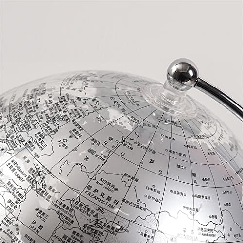 N/A Decoração em casa para Tables World Globe Mapa Geografia da escola rotativa explorando a decoração da sala de estar