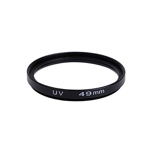 Filtro de proteção de lentes UV UV UV universal de 49 mm para múltiplas câmera