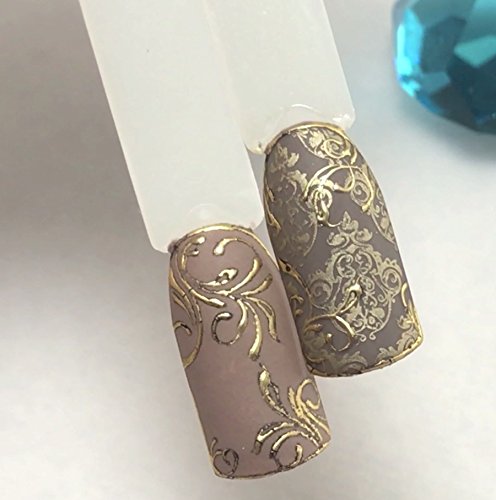 Moyra Gel Foil preto. Gel para desenho à mão e aplicação de folhas