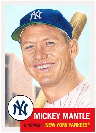 2021 Topps MLB Living Set #407 Mickey Mantle - New York Yankees NM -MT Baseball Card