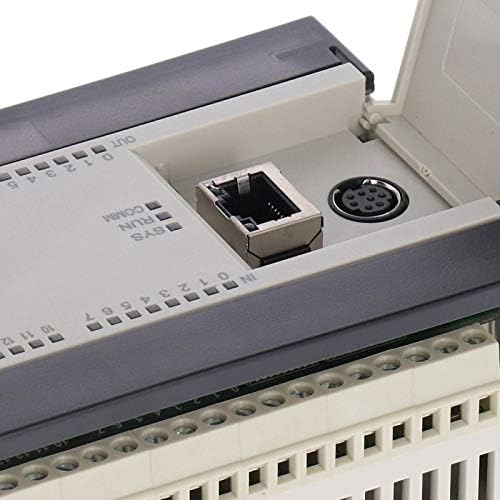 AMX -FX3U - 26MR -E PLC Control Controlador Programável Lógica, controlador programável PLC com isolamento da porta Ethernet analógica