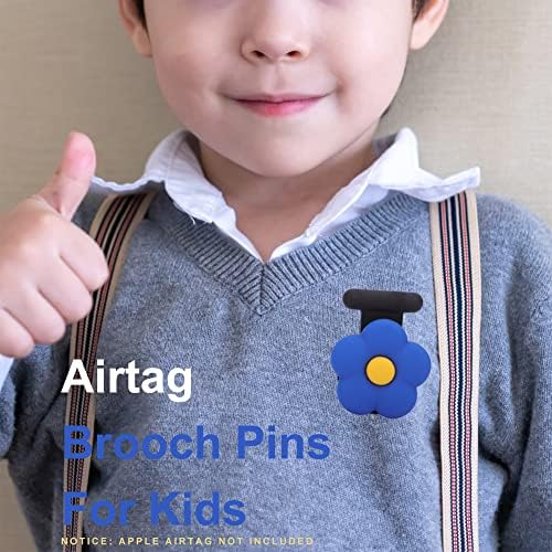 Colar Dtylean Airtag para crianças - Nunca perca seus filhos - TPU Air Tag Solder com cordão de couro preto de 20 polegadas com fecho
