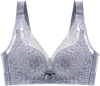 Sutiãs para mulheres sem arruinar lingerie de renda sexy para feminino com sutiã de renda de renda floral sem tamanho não