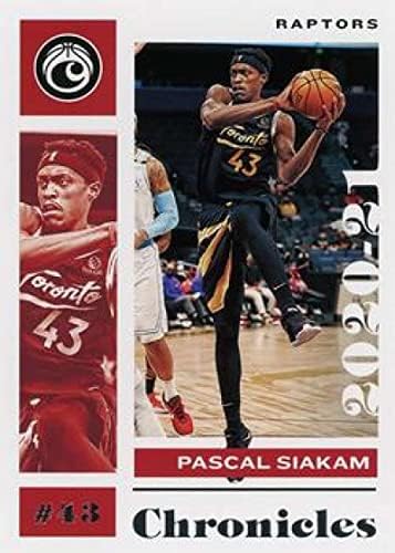 2020-21 Panini Chronicles #17 Pascal Siakam Toronto Raptors NBA Basketball Trading Card
