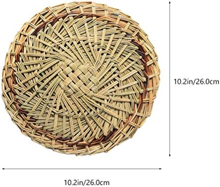 Cestas de cabilock cestas de tecido tecidas lenços de bambu fortes de bambu a vapor de tapete de tapete de tapete