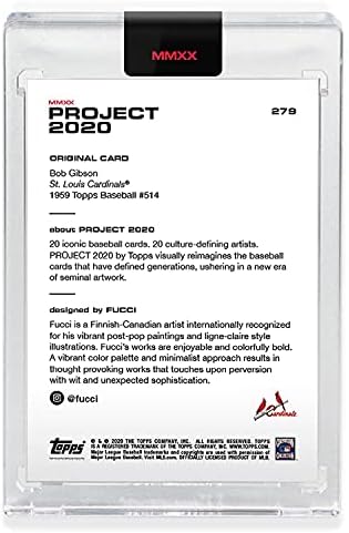 Topps Project 2020 Card 279 - 1959 Bob Gibson por Fucci