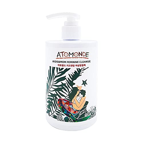 Cleanser feminino leve Atomonde 400G | Hidratante e revitalizando a pele saudável, parece fresca e limpa para toda a família
