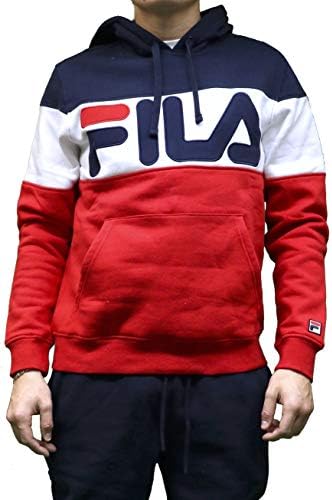Fila Men's Flamino Pullover Logo Capuz
