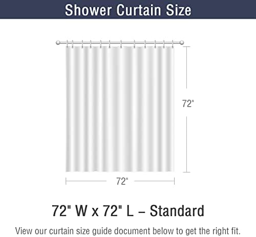 Cortina de chuveiro preto de Gibelle para o banheiro, 3D em relevo o conjunto de chuveiro de tecido texturizado de textura com ganchos,