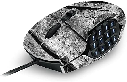 MightySkins Skin Compatível com Mouse Logitech G600 MMO Gaming - madeira morta | Tampa protetora, durável e exclusiva do encomendamento
