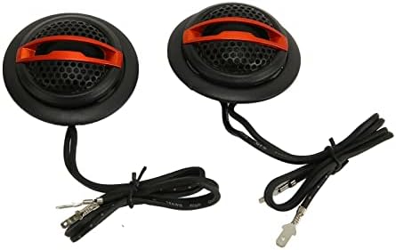 Kuidamos Car Speaker, 2 PCs Dome Tweeter 2 Channel System com base para todos os sistemas de áudio de carro
