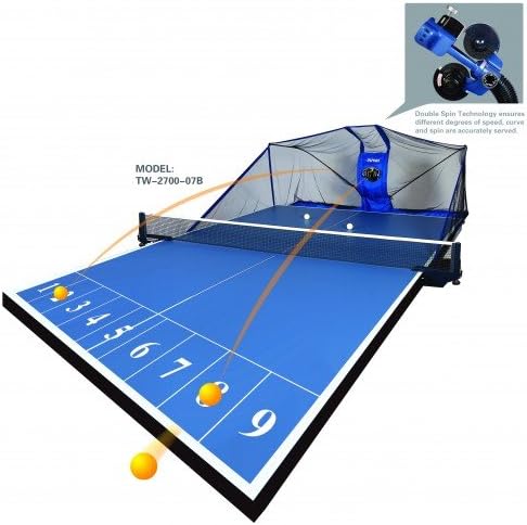 Robô de tênis de mesa digital oukei 2700-07b