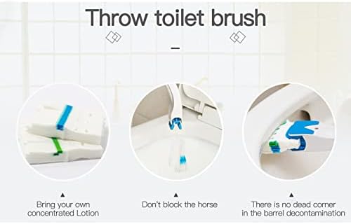 Para o banheiro para o banheiro, escova de arremesso sem limpeza de lacunas de pincel sem limpeza de lacunas de limpeza de
