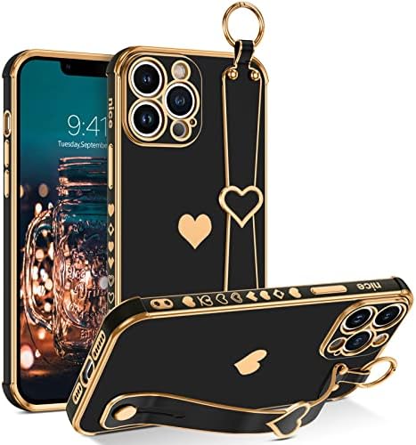 BENTOBEN iPhone 13 Pro Case, capa de telefone para iPhone 13 Pro 6.1, Luxo Slim Luxury Luxo Cute Cheto Cheto Pranco