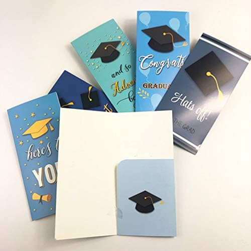 PretyZoom 6 Folhas convites de graduação 2020 Graduação Cartão de cartões Cartas de impressão Cartas de impressão Cartas de anúncio para jogos de graduação Atividades de festas de festas de festas