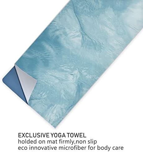 Aunhenstern Yoga Blanket Blue-Sky-Water-Water-Ryple Yoga Tootes Yoga Mat Toalha