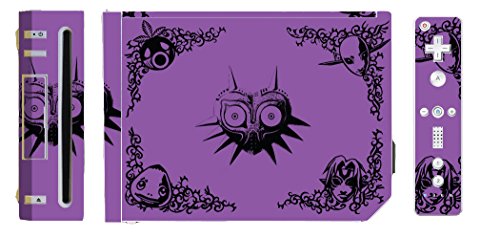 Máscara de Majora Edição Especial Legenda de videogame de videogame Purple de zelda Tampa de adesivo de pele de vinil Decal