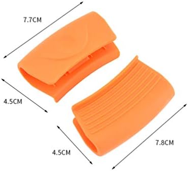 Hemoton 4pcs Silicone Pot Holdre Suports Pan Taine