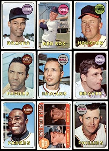 1969 Topps Baseball 50 Conjunto de partidas/lote VG