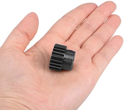 UXCELL 5X4.5mm Abertura Módulo 25t 1 15# Aço de aço Diff diferencial engrenagem de engrenagem de engrenagem
