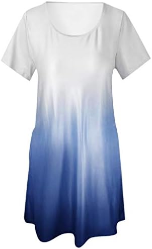 Vestidos de halter terbklf para mulheres casuais verão elegante vestidos mangas gradientes para mulheres mini vestido