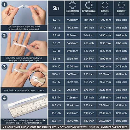 Thunderfit Silicone Rings for Men - Airgrooves respiráveis ​​Etapa Edge de 10 mm de largura - 2,5 mm de espessura