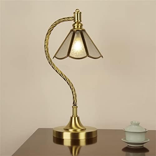 Slnfxc European Style Personality Design de cobre Lâmpada LED de mesa Lâmpada de mesa Lâmpada de mesa de cabeceira de
