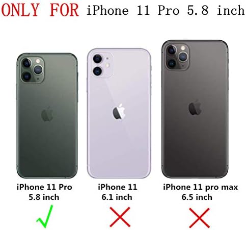 Slim Fit iPhone 11 Pro Breathable Case, Ultra-Thin [Skin Touch Feel] [Calor dissipando] Antans impressão de Fiding/Skid/Fade