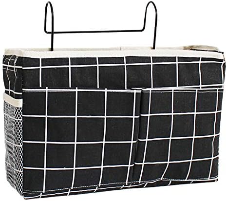3pcs cinza grande parede de bolso pendurado saco de organizador de armazenamento, gabinete de bolso de bolso de bolso pendurado na caixa de cesta de armazenamento para casa de cozinha em casa banheiro