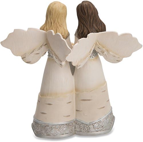 Pavilion Gift Company 82417 Elements Angels - Verdadeiramente abençoado por ter um amigo maravilhoso como você 5 Double Angel Fatuine