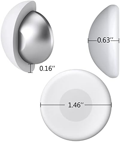 Pesos da cortina de chuveiro de Zarcker, ímãs de cortina de chuveiro fortes revestidos com silicone, nunca quebrou nunca enferrujar sem ruído pesado, evite a cortina de chuveiro de soprar