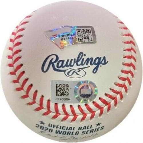 Max Muncy assinado manuado MLB Baseball Dodgers 2020 MLB da World Series - Baseballs autografados