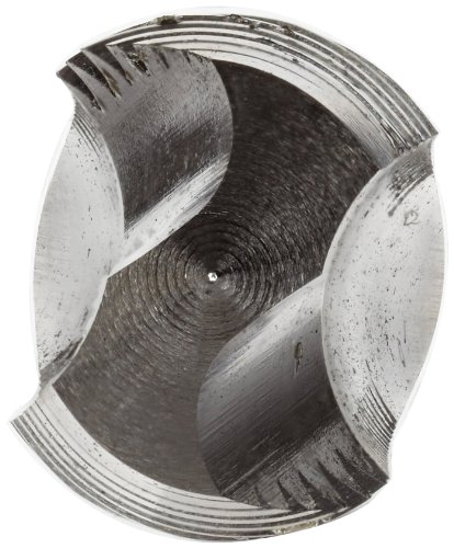 Union Butterfield 1534NR Torneira em espiral de aço de alta velocidade, acabamento não revestido, haste redonda com extremidade quadrada, chanfro de fundo, tolerância H3, 8-32 Tamanho da linha