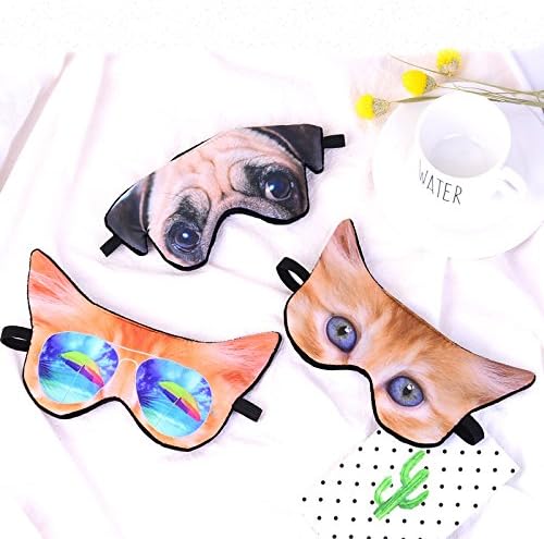 Dressfan Máscara de olho de cão de animais 3D