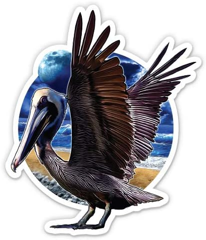 GT Graphics Pelican - adesivo de vinil decalque à prova d'água