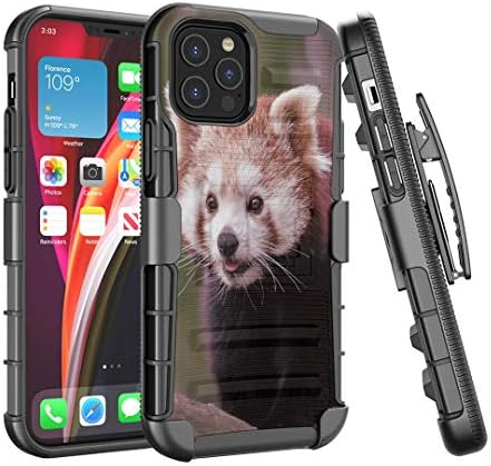 Ohiya Case Compatível com o iPhone 12 Pro [Proteção militar Proteção à prova de choque de choque para o coldre de