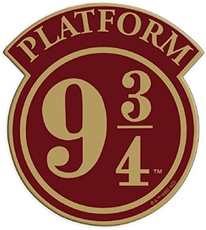 Paper House Productions Harry Potter Die Cut Platform 9 3/4 2,75 ímã para geladeiras e armários