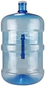 New Wave Enviro BPA Free Pet Bottle, Capacidade de 5 galões, Crown Top Cap, projetado para durabilidade com alça integrada,