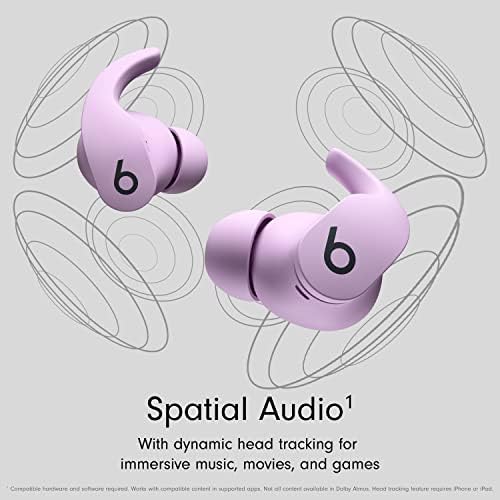 Beats Fit Pro - True Wireless Ruído cancelando fones de ouvido - Stone Purple com AppleCare+