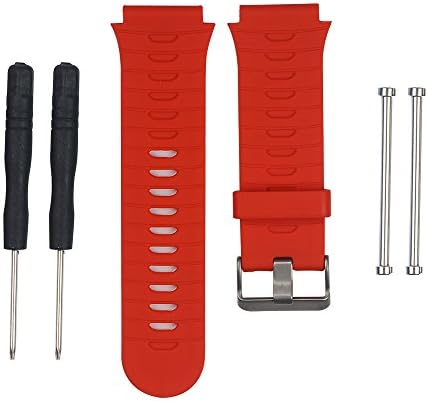 Huabao assista Strap compatível com Garmin Forerunner 920xt, Banda de substituição de cinta de silicone ajustável para Garmin Forerunner 920xt Smart Watch
