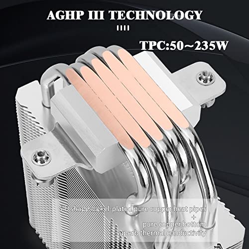 Thermalright Assassin King 120 SE ARGB CPU Air Cooler, Ak120 SE ARB, 5 PIPES de calor, TL-C12C-S PWM SIMPER FAIS CPU CONTER com rolamento S-FDB, para AMD AM4/AM5/Intel LGA1700/1150/1151/1200