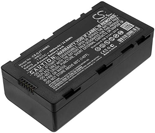 Substituição da bateria do Gymso para DJI WB37 Crystalsky 7.85 Monitor, Monitor Crystalsky Ultra 7.85, FPV Remote Controller, MG-1A,