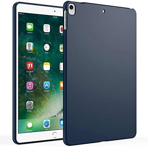 iPad Air 10.5 Caso 2019, iPro 10.5 Caso de 2017, iPad 7th, 8th e 9th Gen Case, Rubroted Spin Skin Silicone Protective