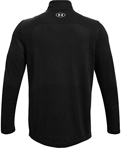 Under Armour Men's Seamless 1/2 Zip Camiseta, preto /mod cinza, xx-largo