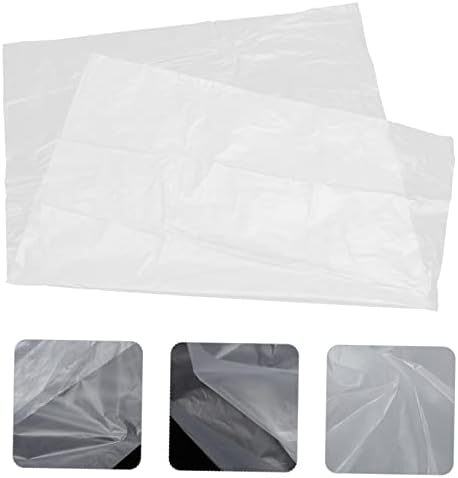 Cabilock 10 PCs Transpare Storage Bag Quilt Quilt Plástico transparente